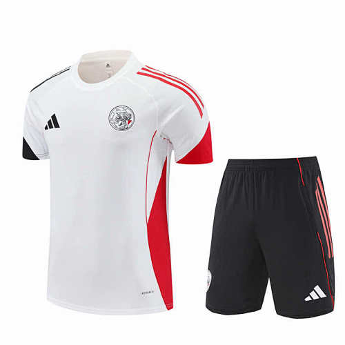 Afc Ajax Training Clothes Suit Short Sleeve Fan Version
