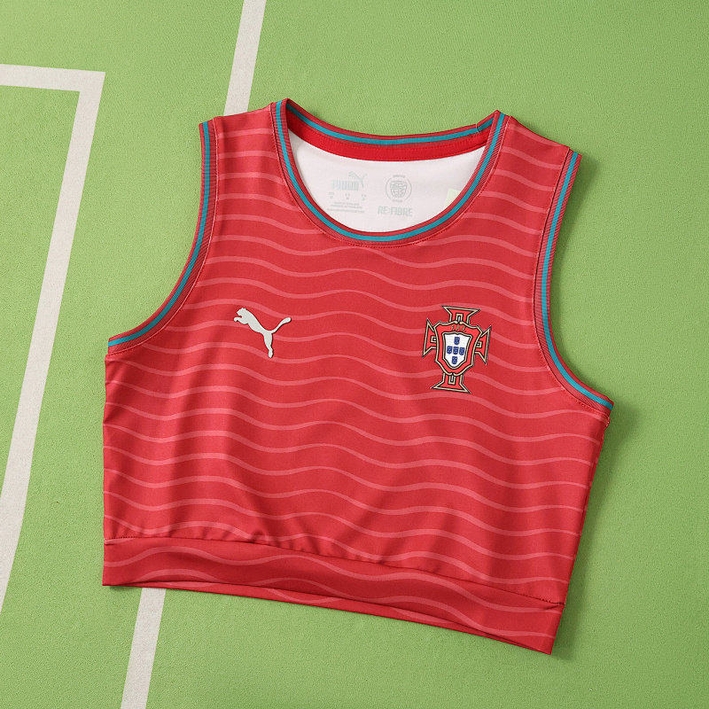 Fifa World Cup Portugal Cropped Jersey Vest
