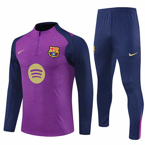 FC Barcelona Barça Half Zip Training Suit Set