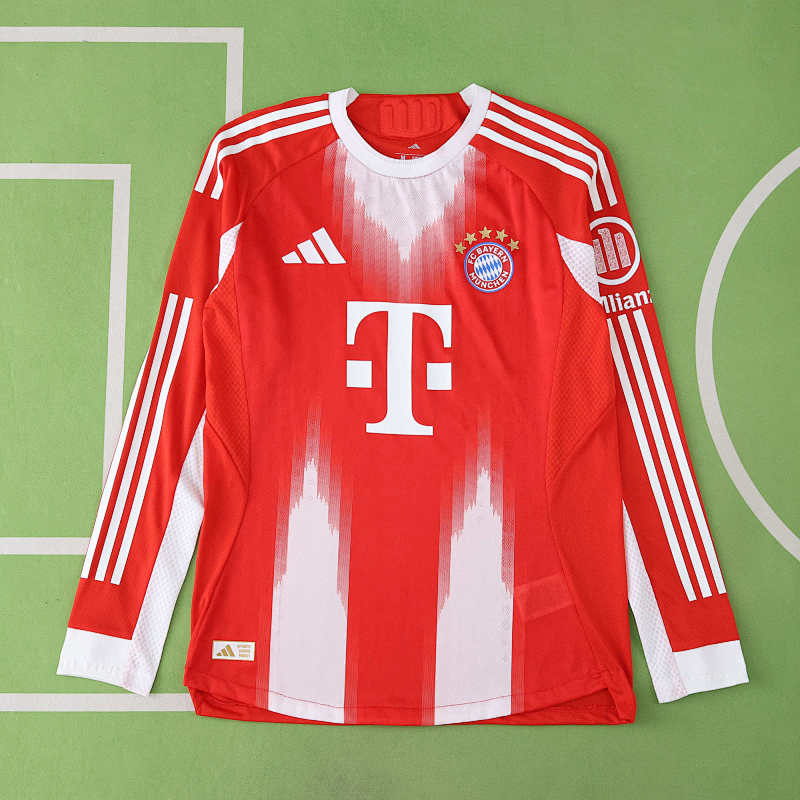Fußball-Club Bayern München Home Long Sleeve Player Version