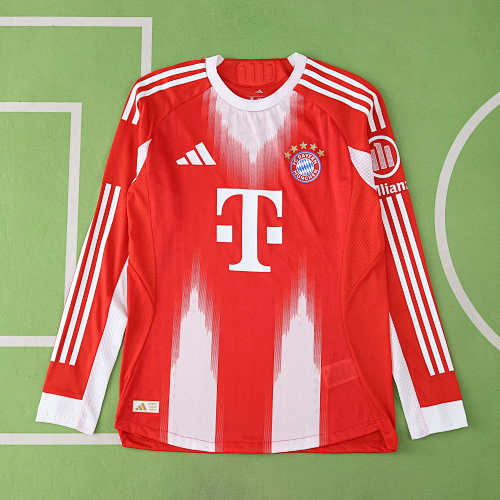 Fußball-Club Bayern München Home Long Sleeve Player Version