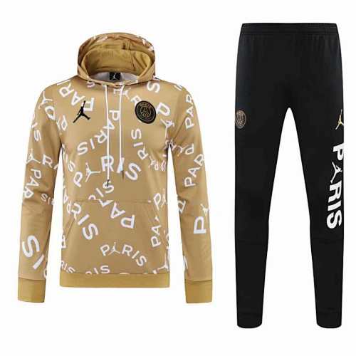 Paris Saint-Germain F.C. Training Suit Hooded Set