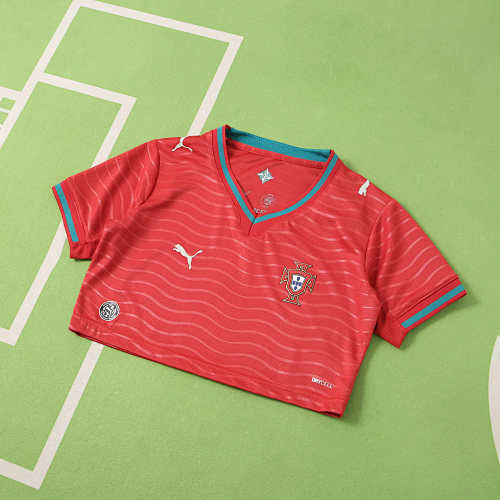 Fifa World Cup Portugal Home Cropped Jersey