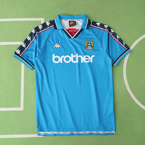 Manchester City F.C. Home Retro Fan Version