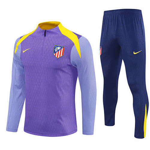 Club Atlético De Madrid Half Zip Training Suit Set