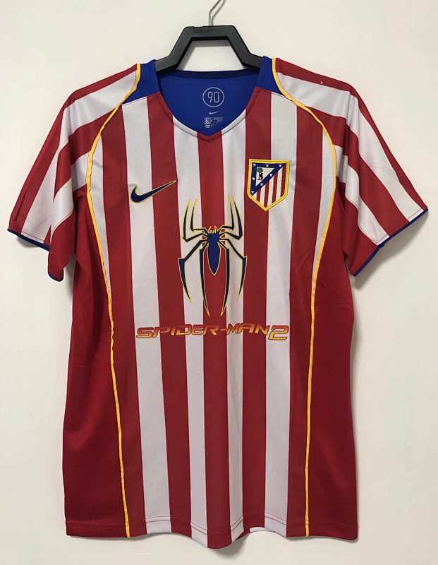 Atletico Madrid Home Retro Fan Version