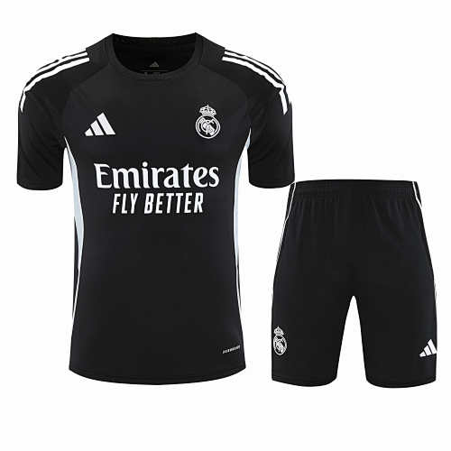 Real Madrid CF Training Clothes Suit Short Sleeve Fan Version