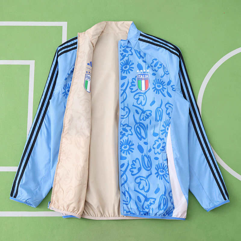 Italy Wear On Both Sides Windbreaker