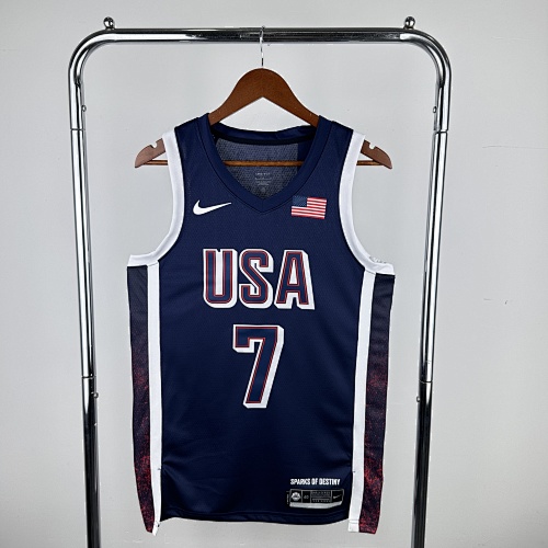 USA National Team Dark Blue 7 Durant