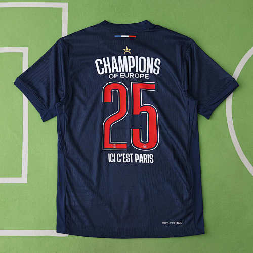 Psg Uefa Champions League Champions Jersey Player Version