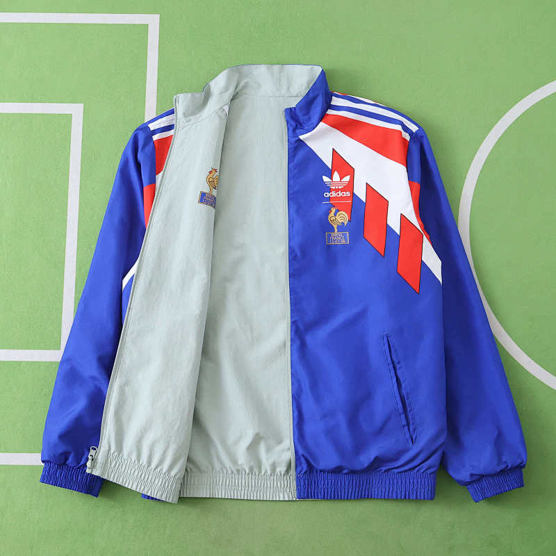 France Wear On Both Sides Windbreaker