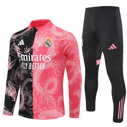 Real Madrid CF Half Zip Training Suit Set