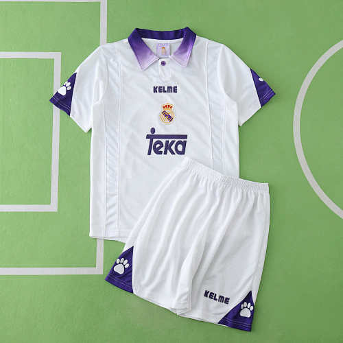 Real Madrid Home Retro Kids Kit