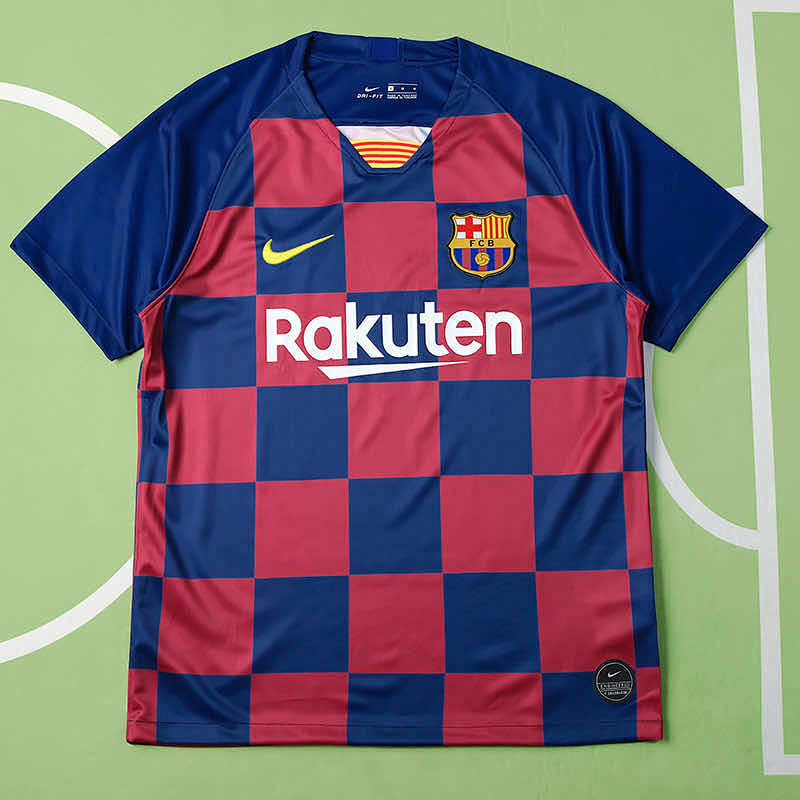 19-20 Season Barcelona Home Retro Fan Version