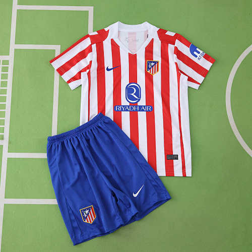 Club Atlético De Madrid Home Kids Kit
