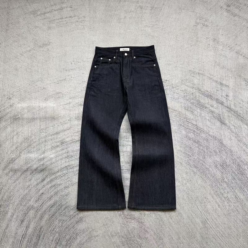 M Nes Raw Selvedge Bootcut Navy