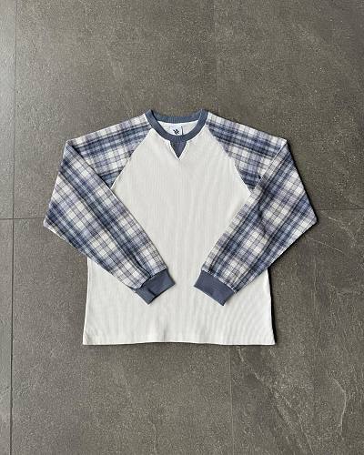 Vrk Waffle Long-Sleeve - Light Blue
