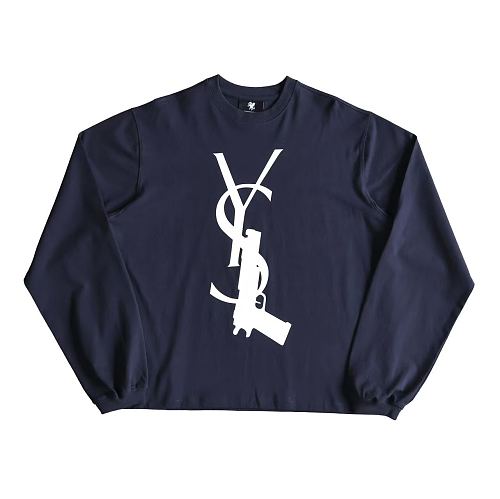 Louis Vuitton Trigger Monogram Long Sleeve - Navy