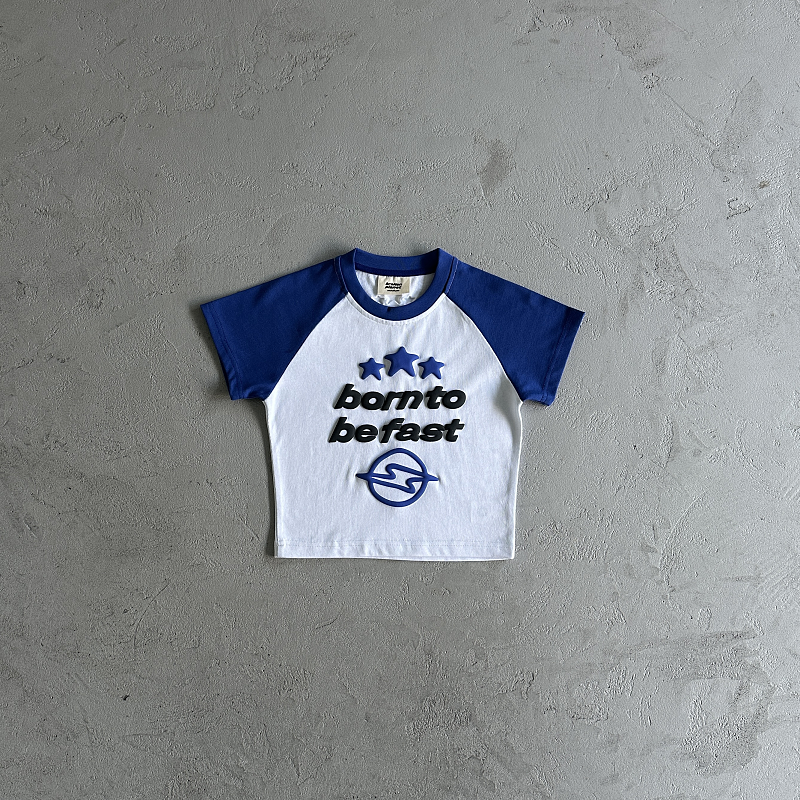 Ladies Blue Short Sleeves