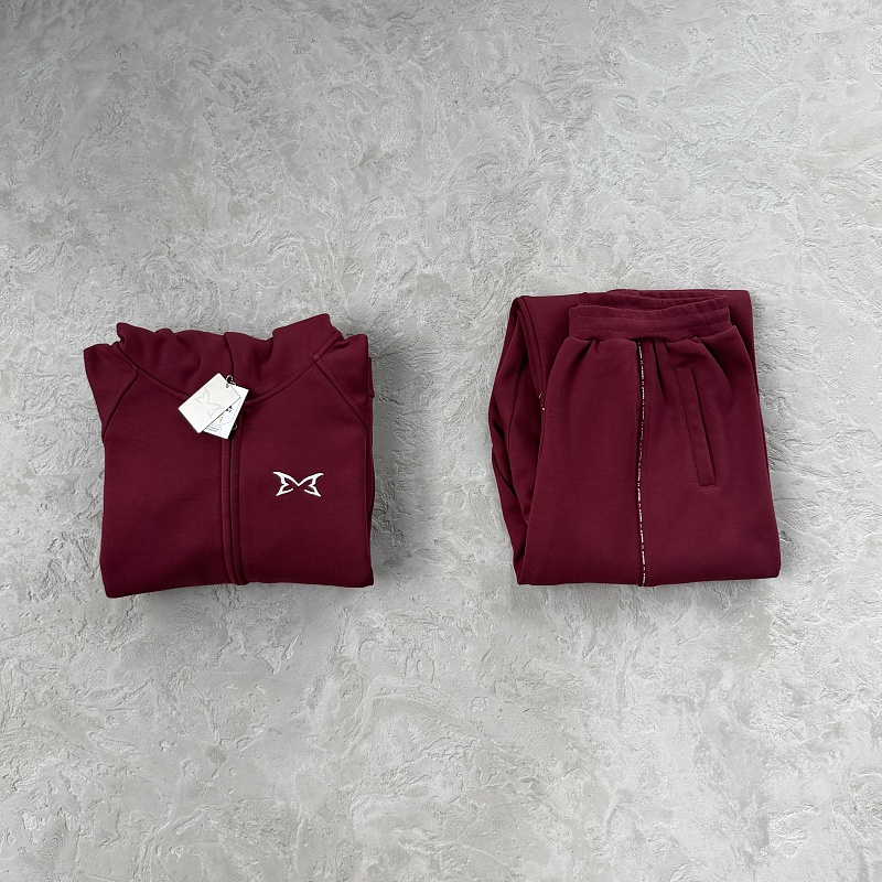 Piping Tracksuits-red