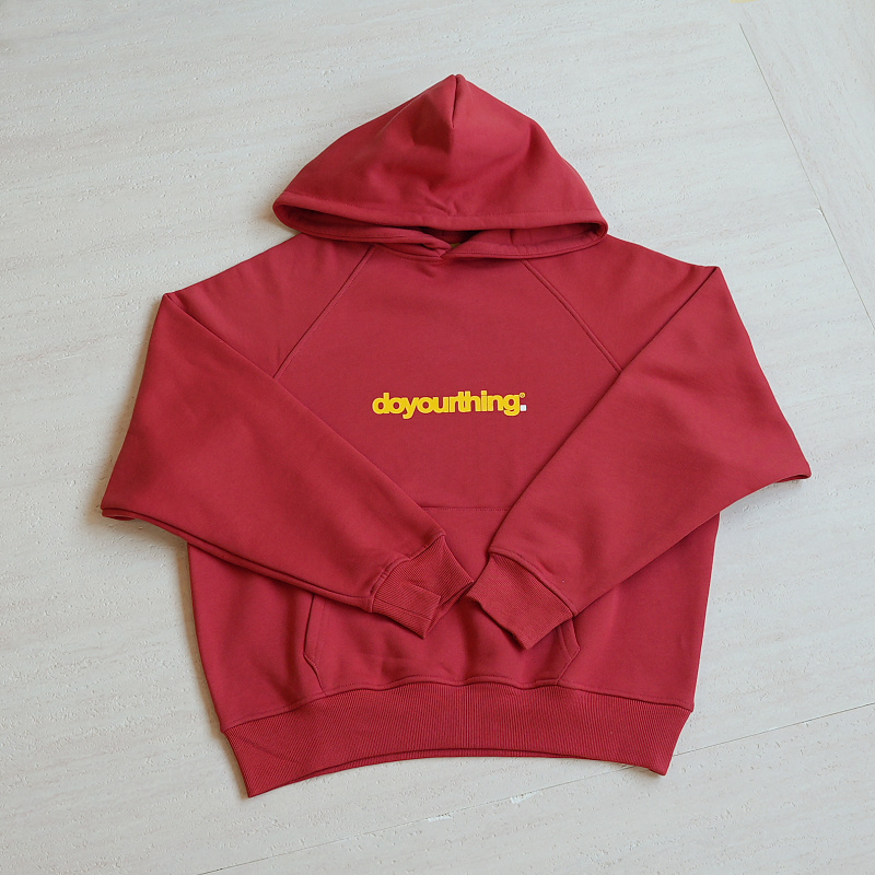 Pro.....Letter Print Sweatshirt Red