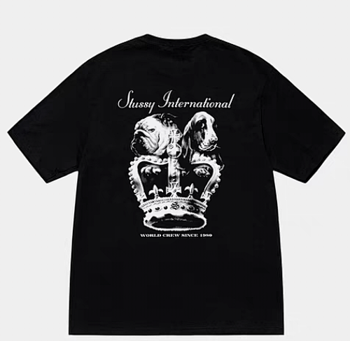 Stussy Stu Dog Crown Tee