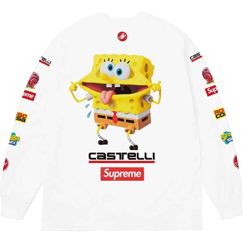Spongebob Castelli Racing L S Tee