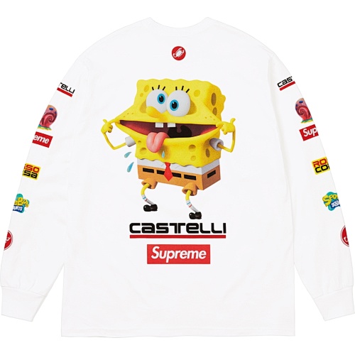 Spongebob Castelli Racing L S Tee