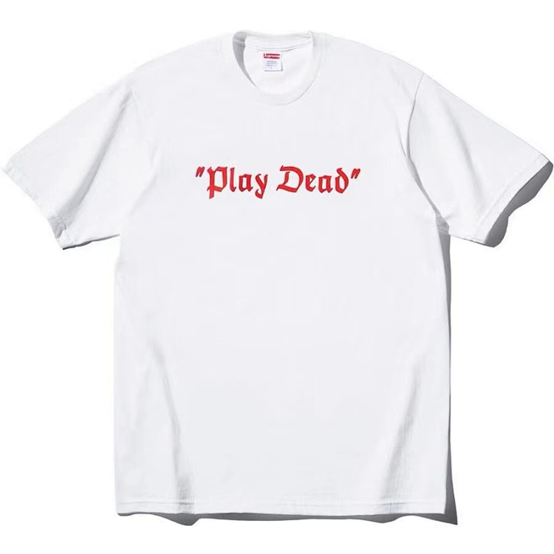Play Dead Tee Box Logo T S M L XL