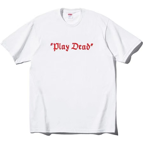 Play Dead Tee Box Logo T S M L XL