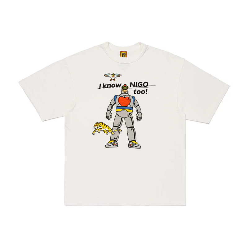 Human Made X I Know Nigo Too Graphic T-Shirt T