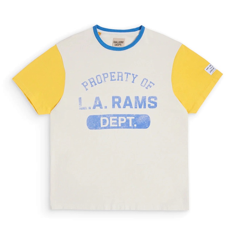 Gallery Dept X LA Rams Color Block Tee T