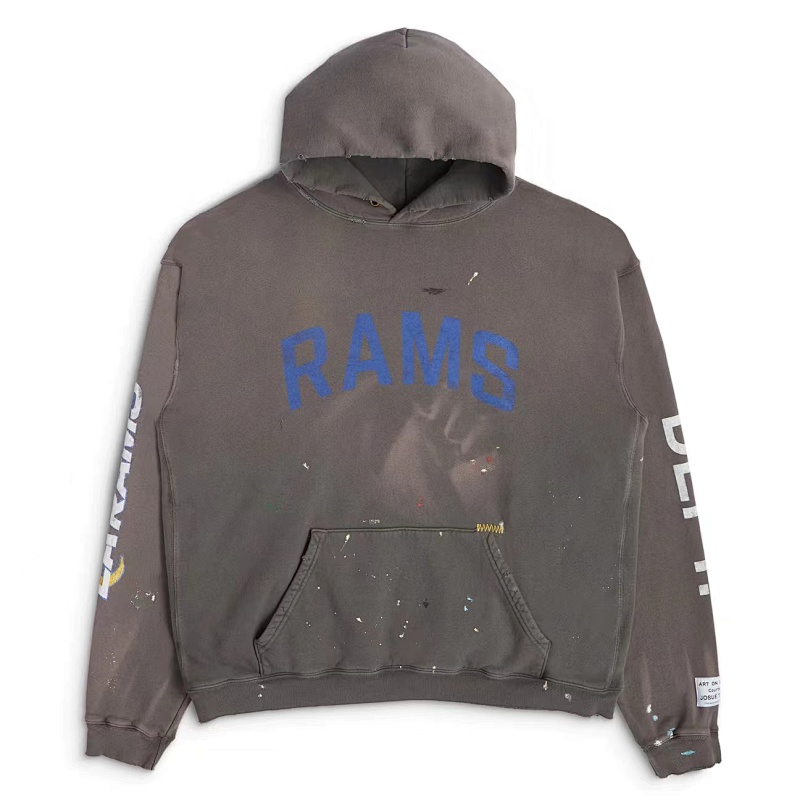 Gallery Dept GD X LA Rams 90'S Vintage Hoodie