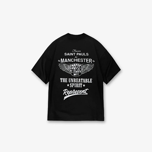 Represent Team Oversized Graphic T-Shirt X Wit T S M L XL