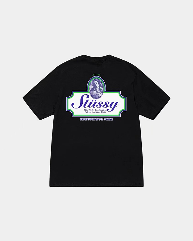 Stussy Authentic Tee Logo T S M L XL