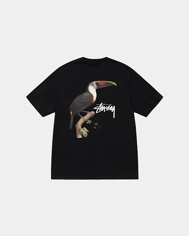 Stussy Stu Toucan Tee Logo T S M L XL