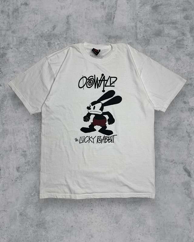 Stussy Stu Disney Oswald The Lucky Rabbit Tee T S M L XL