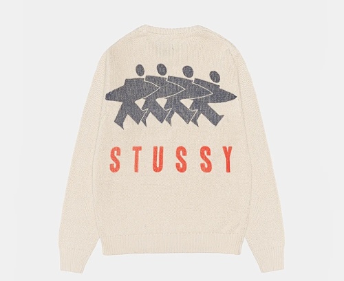 Stussy Surfman Icon Cotton Linen Crew