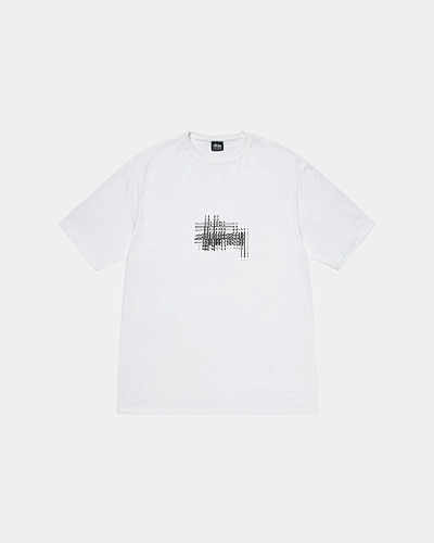 Stussy Stu Refracted Tee Logo T S M L XL