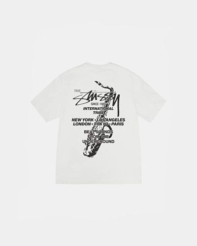 Stussy Stu Beat Sounds Tee Pigment Dyed T S M L XL
