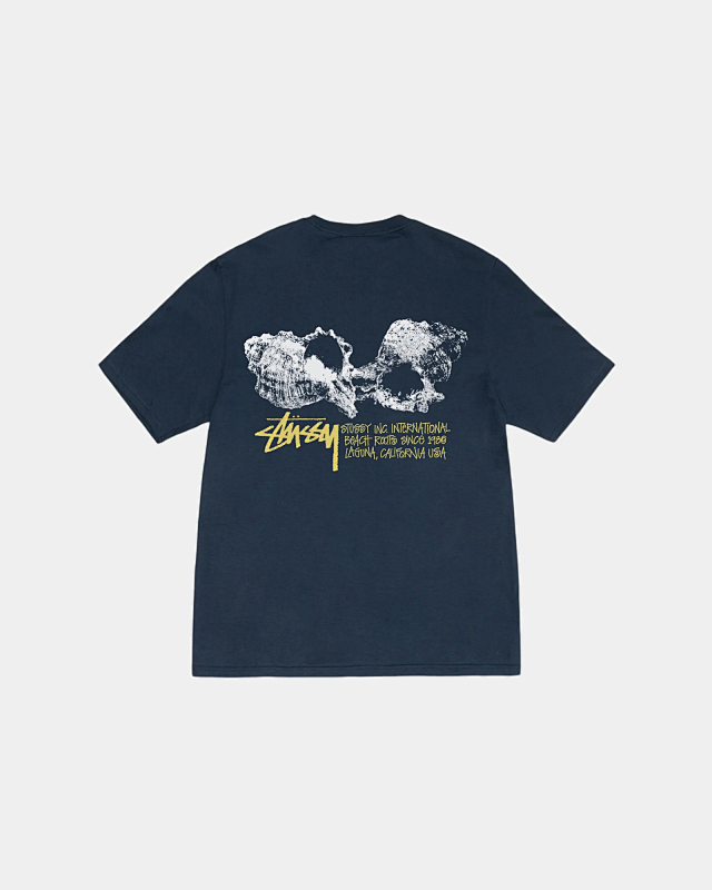 Stussy Stu Shells Tee Logo T S M L XL