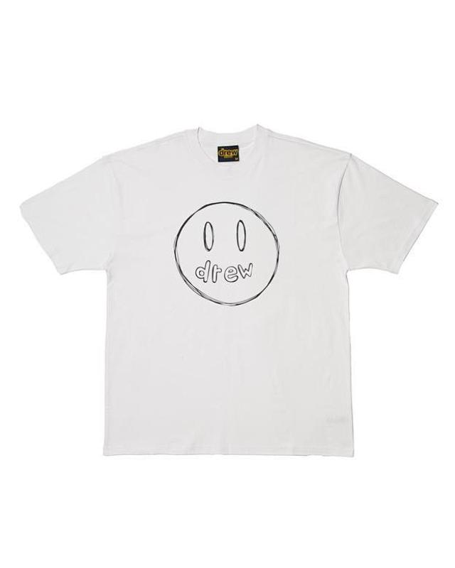 Drew House Sketch Mascot SS Tee White T S M L XL