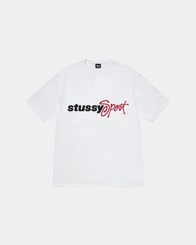 Stussy Stu Sport Script Tee Logo T S M L XL