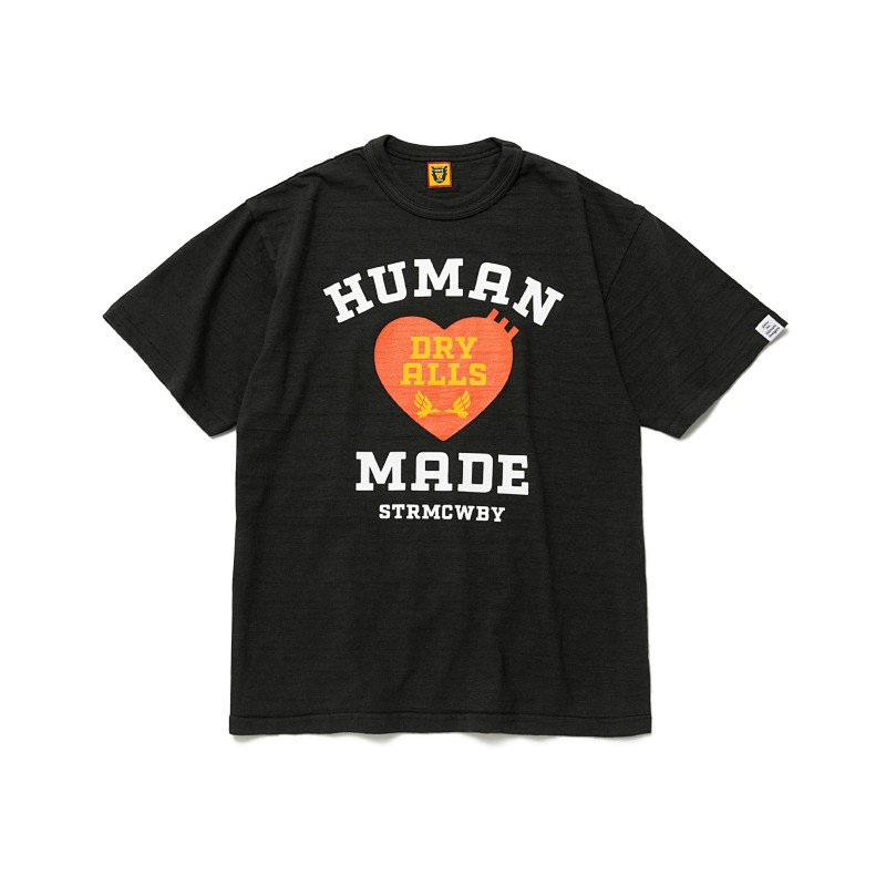 Human Made Dry Alls Heart Graphic Tee Logo T S M L XL