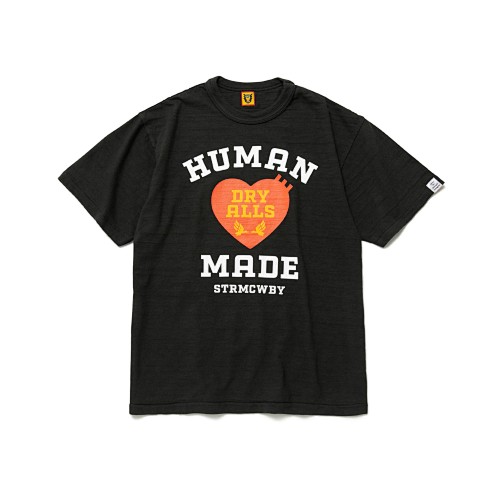 Human Made Dry Alls Heart Graphic Tee Logo T S M L XL