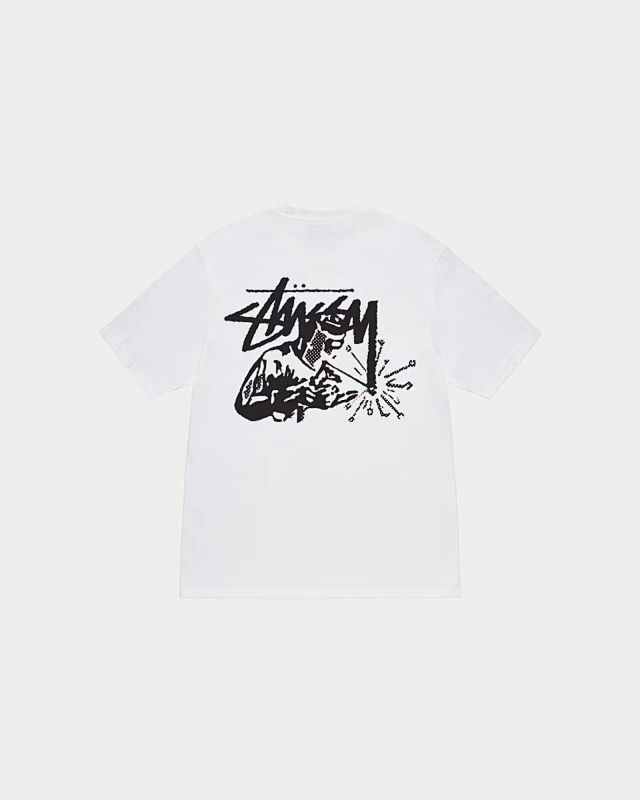 Stussy Stu Welder T-Shirt T S M L XL