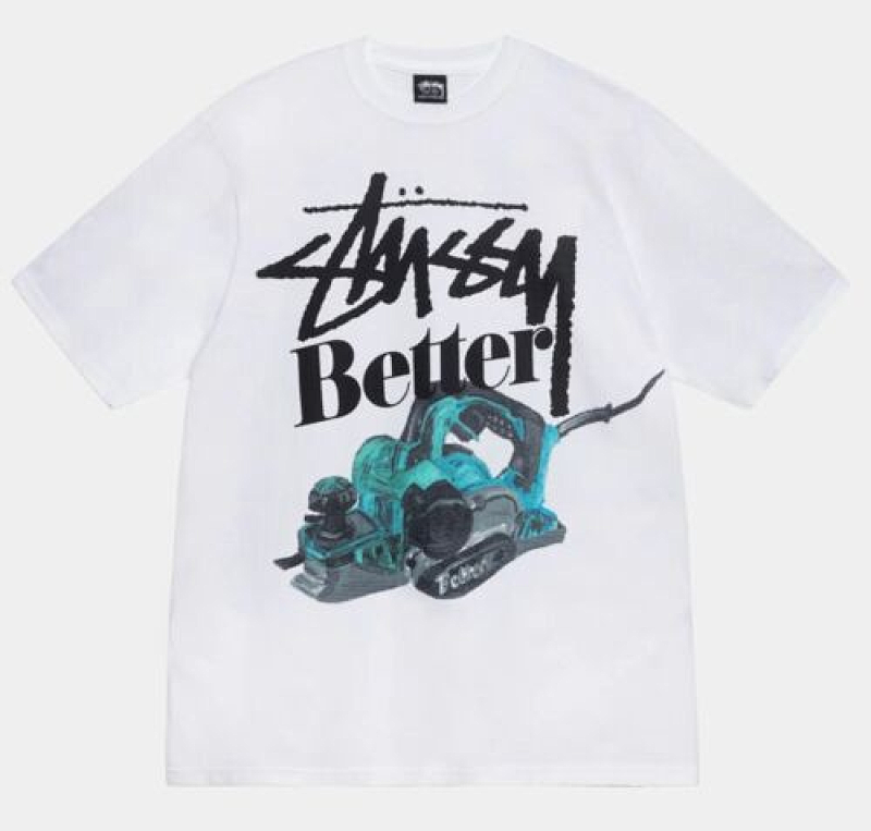 Stussy Stu X Better Gift Shop Built Tee T S M L XL