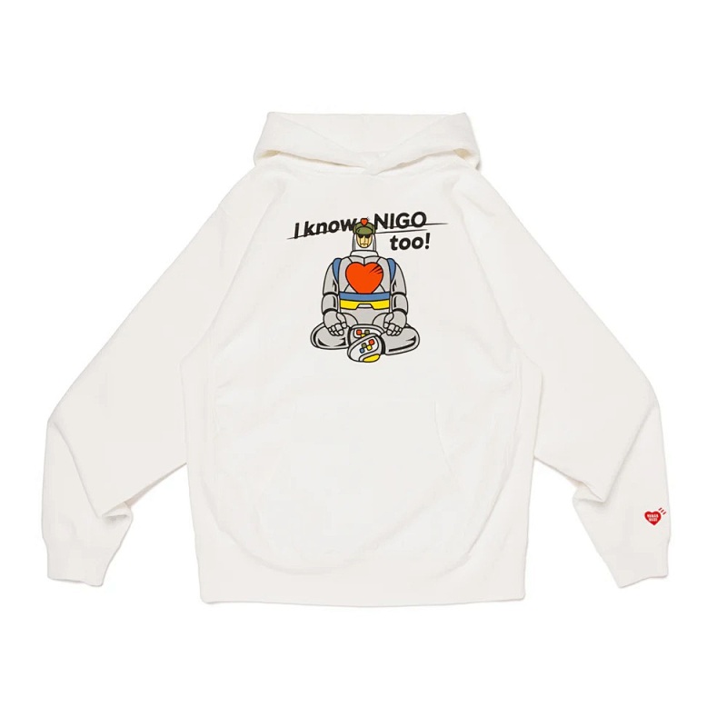 Human Made I Know Nigo Too Heavyweight Hoodie