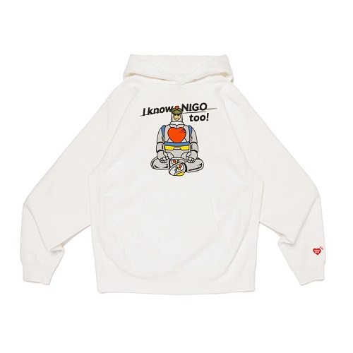 Human Made I Know Nigo Too Heavyweight Hoodie