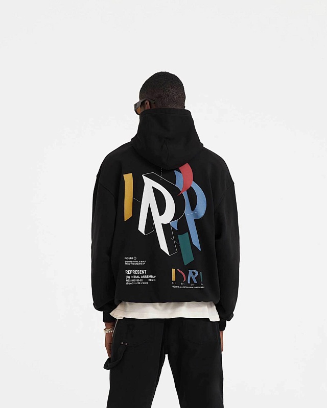 Represent Nitial Assembly Hoodie R Logo